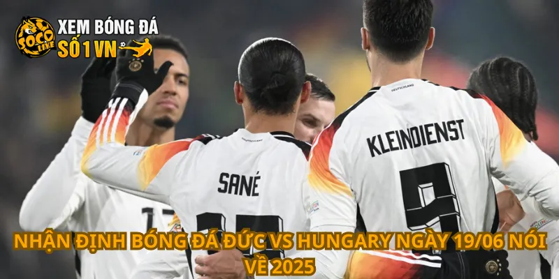 Nhận định bóng đá Đức vs Hungary ngày 19/06 nói về 2025